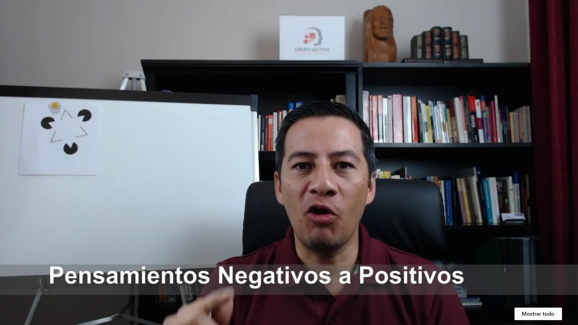 Eliminar pensamientos negativos y convertirlos a pensamientos positivos a mediano plazo pero permanentemente.